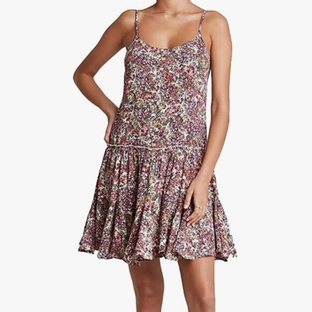 Floral Spaghetti Strap Dress